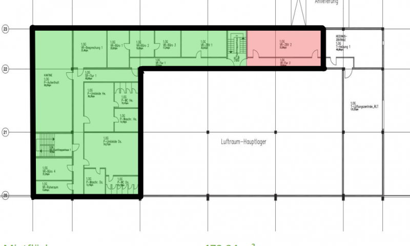 Bitterfeld: Büro-/ Praxisräume zu vermieten